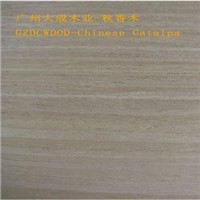 composite wood veneer , Chinese Catalpa veneer