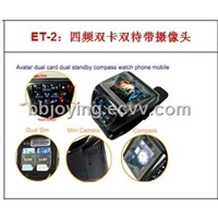 Dual SIM Dual Standby Watch Mobile (ET-2)