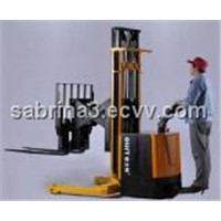 electric reach stacker