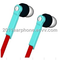 flat cable mp3/mp4 earphones and headphones