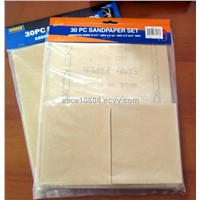 glass wood sand paper suit for super market