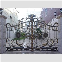 Hand forged iron gate HT-9M012