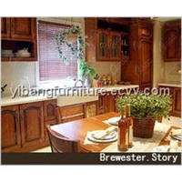 kitchen cabinet, solid wood furniture---Brewster. Story
