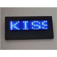 led name badge,B721 name tags,led mini display,electronic panel