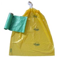 Plastic Drawstring Trash/Garbage Bags