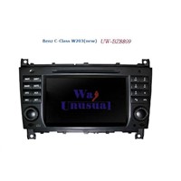 special car DVD GPS Benz C-Class W203