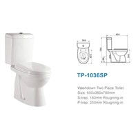 two piece toilet 1036