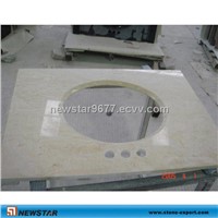 white marble vanity tops