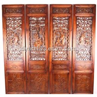 wooden screen