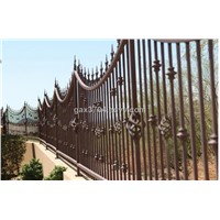 outdoor wrought iron fencing