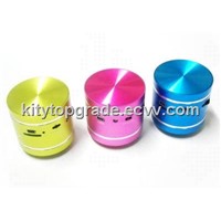 best sell mini vibrational speaker with lovely cylinder shape