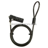 Turning 4-Dial Comb. Notebook Lock (LKCP-6693)