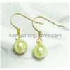 latest fake pearl earrings design