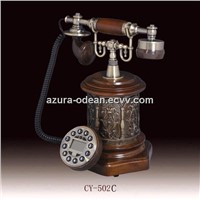 Antique/Classical Telephone for Hotel/Office Supply/Home Decoration/Craft Gifts (CY-502C)