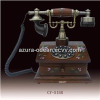 Antique/classical telephone for hotel/office supply/home decoration/craft gifts(CY-515B)
