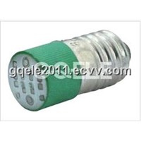 E10 LED bulb, 6.3V to 240V,screw type
