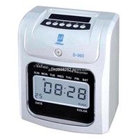 Electronic Analogue Time Recorder Aibao Brand S-960