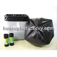 Plastic HDPE/LDPE Plain trash bags