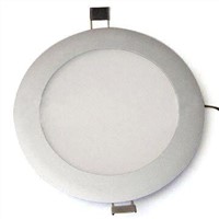 10W Round LED Panel Light with 435 to 470lm Luminous Flux