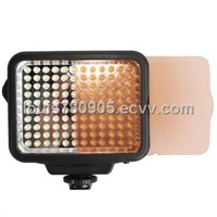 120 LED Video Light with Two Color Temperature Transparent Films (Tawny / White)