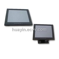 12.1" LCD Monitor w/Touch Glass & Folding Base