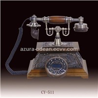 1.Item Name: Antique/classical telephone for hotel/office supply/home decoration/craft gifts(CY-511)