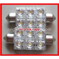 39mm 6pcs superflux LED Car Bulbs