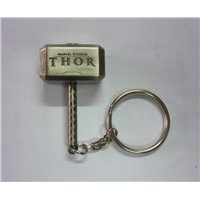 3D thor metal keychain