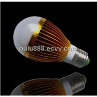 3W high-power Led bulbs with good quality cooling fins Hot Sale!