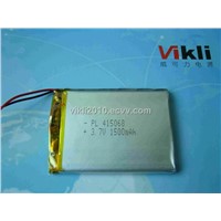 415566 3.7V Lithium Polymer Rechargeable Battery, MID/Ebook Lithium Rechargeable Batteries