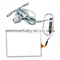 4 wire resistive touch screen.(size from3.5 inch to 23 inch.)