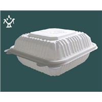 6&amp;quot; Biodegradable Hamburger Box - Clamshell HYC-6
