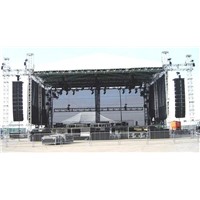 6 Pillars Lighting Truss System for Outdoor Large Concert/Performance with Stage