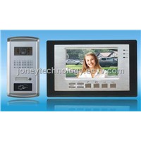 7 inch video door phone set with IC/ID card/password opening function