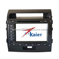 8 Inch Car 2-din DVD player for Toyota Land Cruiser with Good GPS and M-star776 solution(KR-8001)