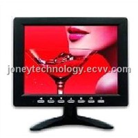 8 inch CCTV LCD monitor with VGA/TV/AV/BNC input