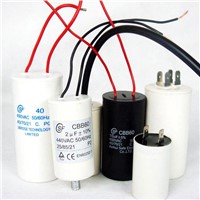 AC dual capacitor