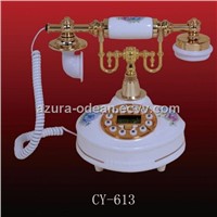 Antique/classical telephone for hotel/office supply/home decoration/craft gifts(CY613)
