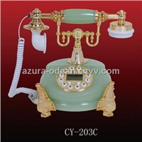 Antique/classical telephone for hotel/office supply/home decoration/craft gifts(CY-203C)