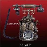Antique/classical telephone for hotel/office supply/home decoration/craft gifts(CY-314A)