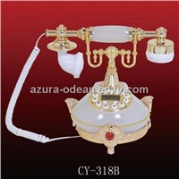 Antique/classical telephone for hotel/office supply/home decoration/craft gifts(CY-318B)