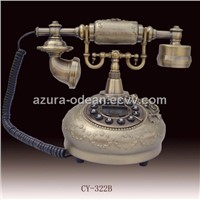 Antique/classical telephone for hotel/office supply/home decoration/craft gifts(CY-322B)