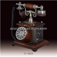 Antique/classical telephone for hotel/office supply/home decoration/craft gifts(CY-501B)