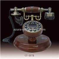 Antique/classical telephone for hotel/office supply/home decoration/craft gifts(CY-507B)