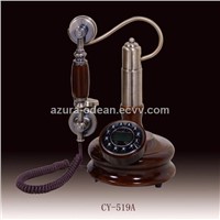Antique/classical telephone for hotel/office supply/home decoration/craft gifts(CY-519A)