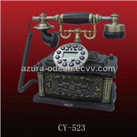 Antique/classical telephone for hotel/office supply/home decoration/craft gifts(CY-523)