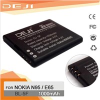 BL-5F for NOKIA N95  Li-ion rechargeable mobile phone battery