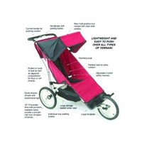 Baby Jogger City Mini Single Stroller in Read