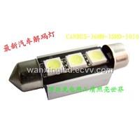 CANBUS-36MM-3SMD-5050 + cooling fin Auto CANBUS lamp
