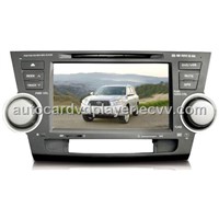 CASKA Toyota Highlander DVD Player GPS Navigation, radio CA3637